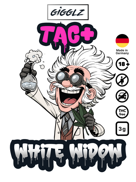 TAC+ White Widow Blüten von Gigglz
